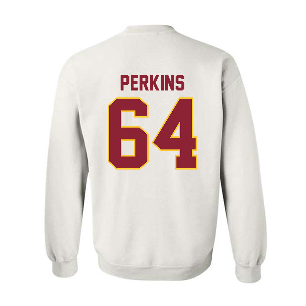 Iowa State - NCAA Football : Sione Perkins - Classic Shersey Crewneck Sweatshirt-1