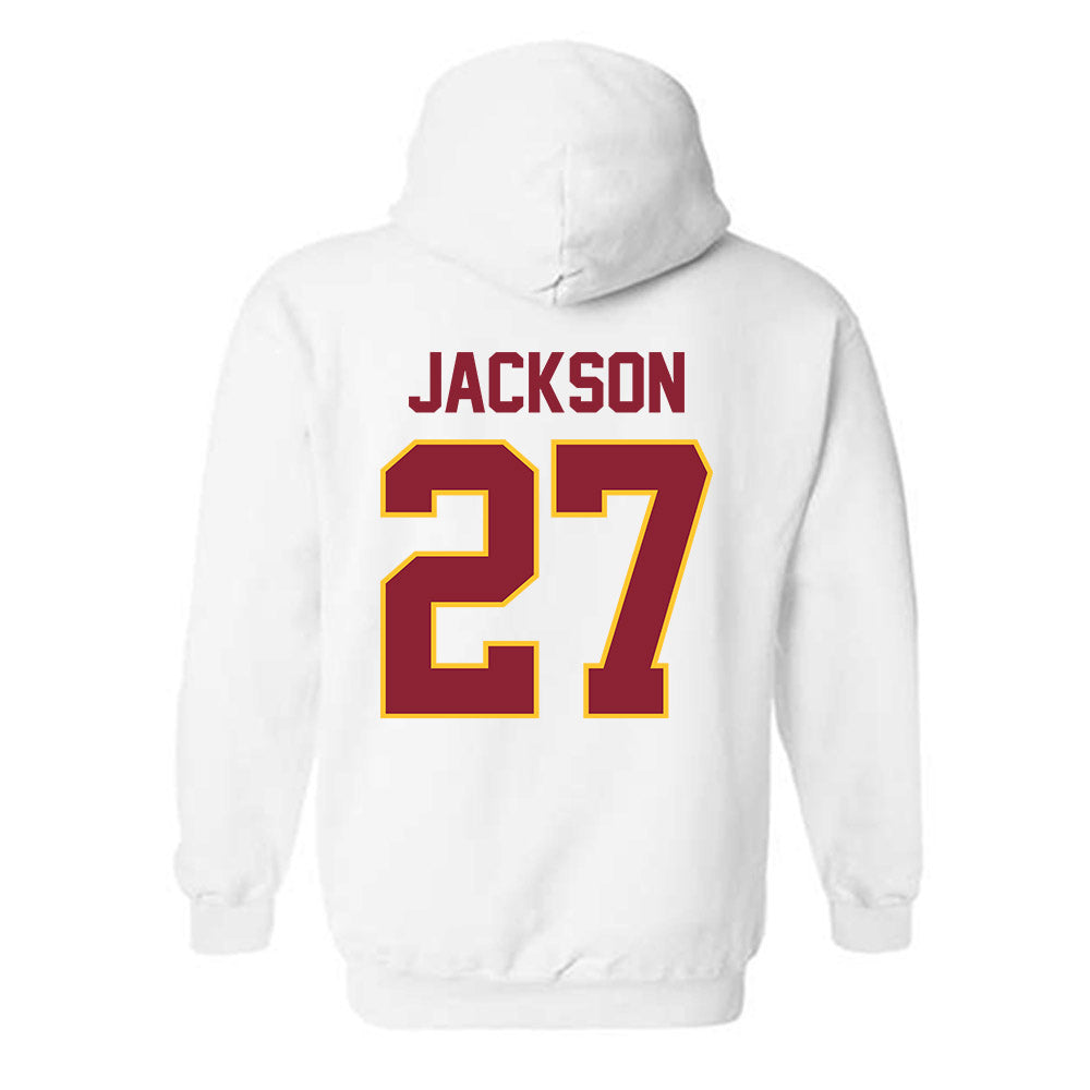 Iowa State - NCAA Football : Jayden Jackson - Classic Shersey Hooded Sweatshirt-1
