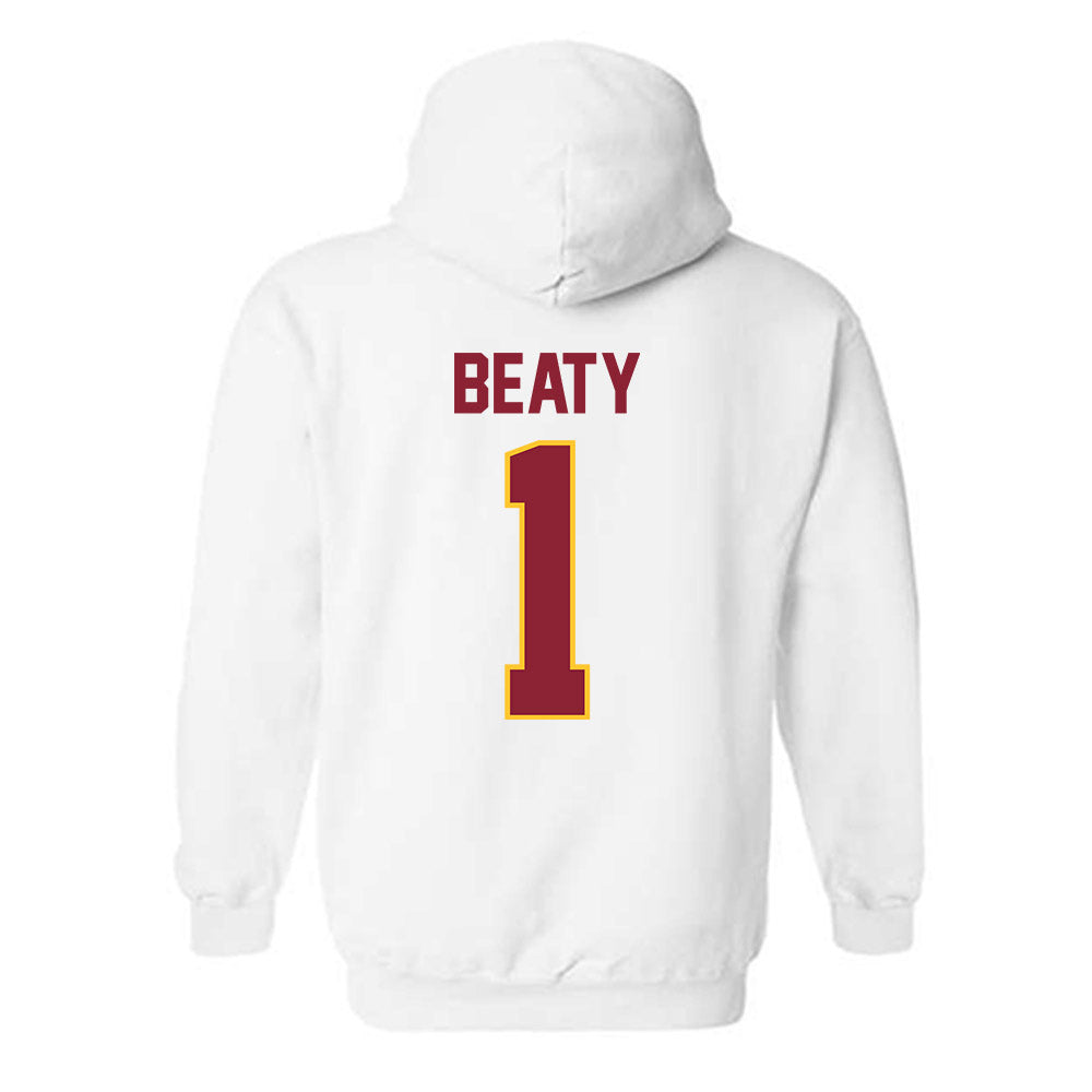 Iowa State - NCAA Women's Basketball : Reese Beaty - Classic Shersey Hooded Sweatshirt-1