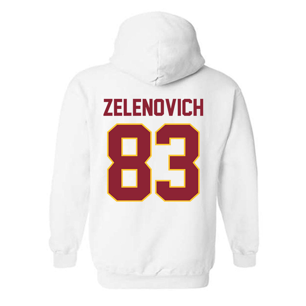 Iowa State - NCAA Football : Sam Zelenovich - Classic Shersey Hooded Sweatshirt-1
