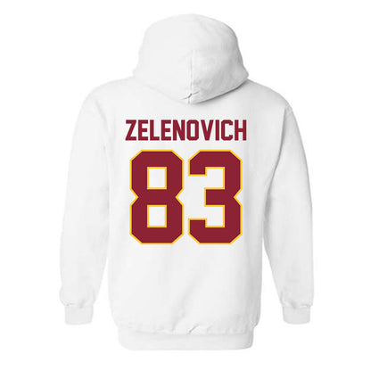 Iowa State - NCAA Football : Sam Zelenovich - Classic Shersey Hooded Sweatshirt-1