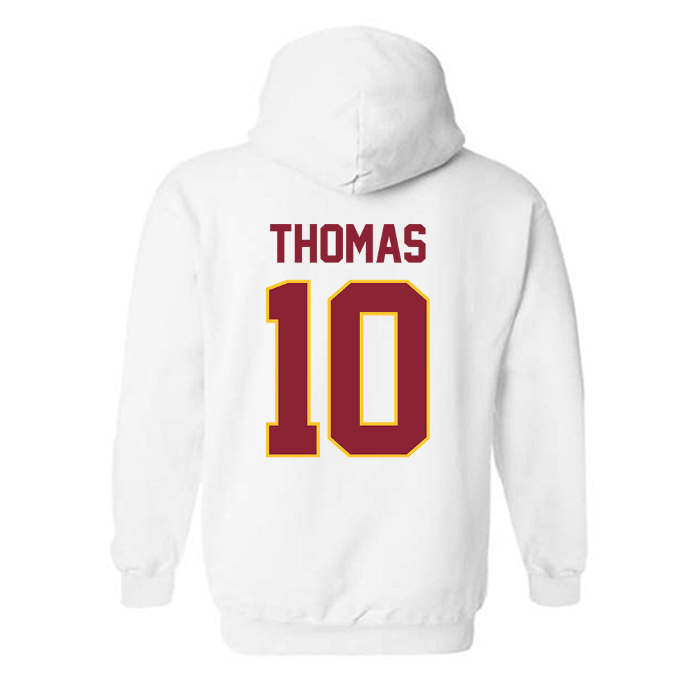 Iowa State - NCAA Women's Soccer : Sophia Thomas - Classic Shersey Hooded Sweatshirt-1