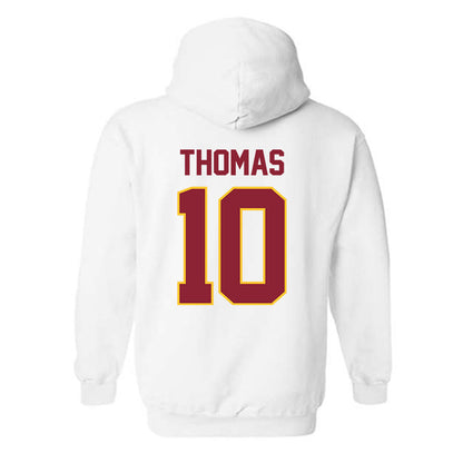 Iowa State - NCAA Women's Soccer : Sophia Thomas - Classic Shersey Hooded Sweatshirt-1