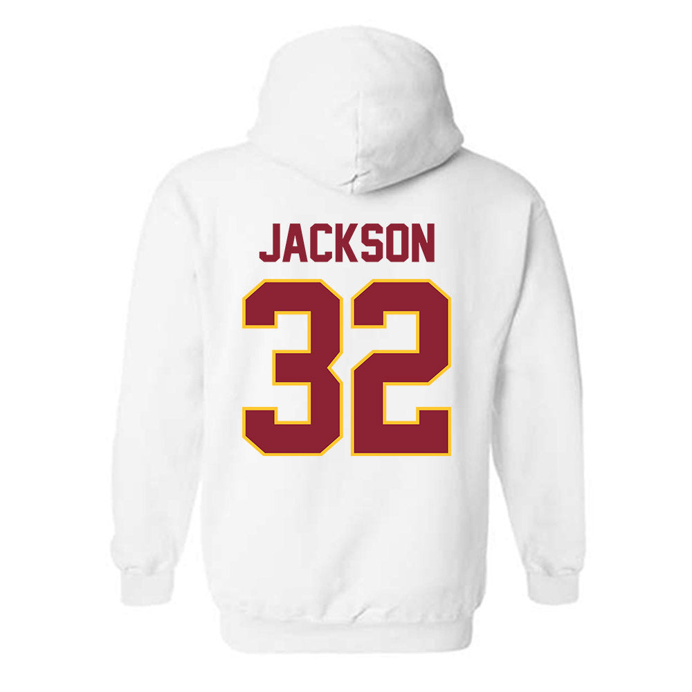 Iowa State - NCAA Football : Angelo Jackson - Classic Shersey Hooded Sweatshirt-1