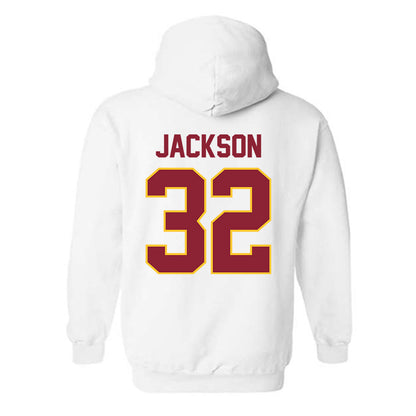 Iowa State - NCAA Football : Angelo Jackson - Classic Shersey Hooded Sweatshirt-1