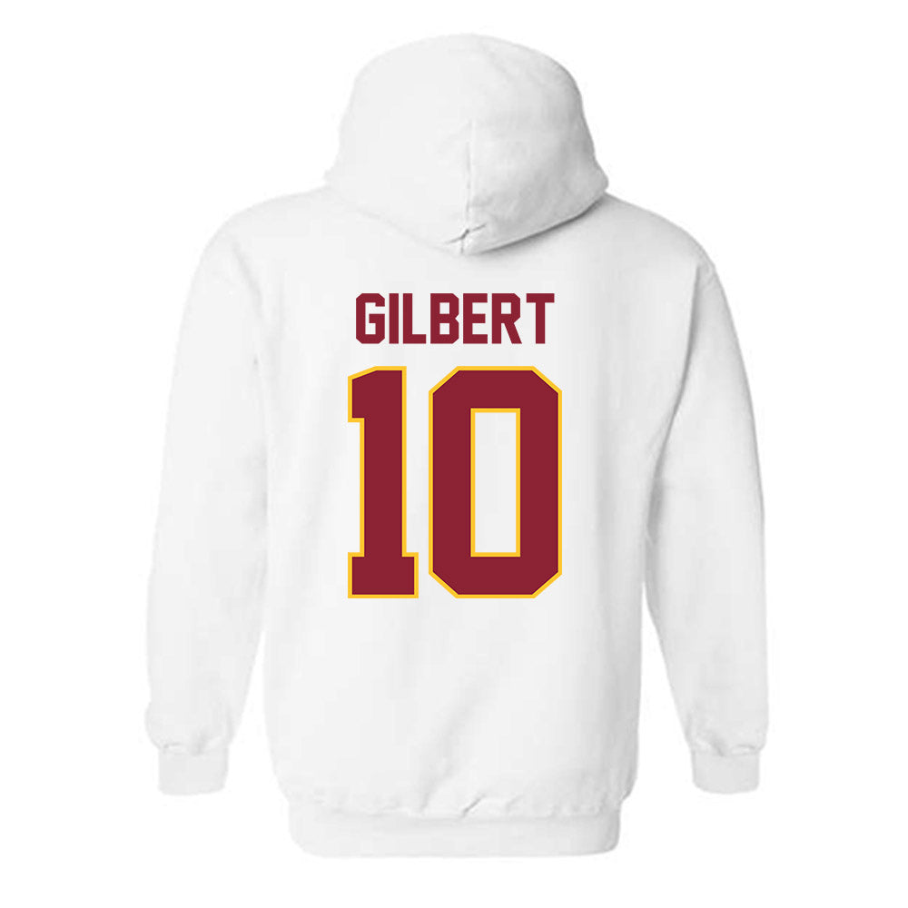 Iowa State - NCAA Men's Basketball : Keshon Gilbert - Classic Shersey Hooded Sweatshirt-1