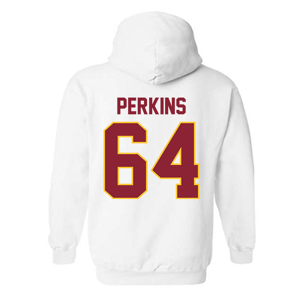 Iowa State - NCAA Football : Sione Perkins - Classic Shersey Hooded Sweatshirt-1