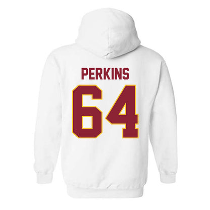 Iowa State - NCAA Football : Sione Perkins - Classic Shersey Hooded Sweatshirt-1