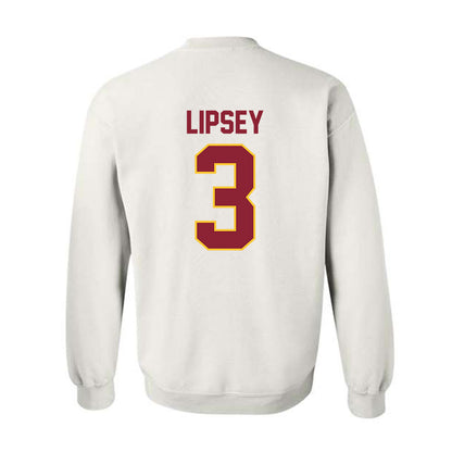Iowa State - NCAA Men's Basketball : Tamin Lipsey - Classic Shersey Crewneck Sweatshirt-1