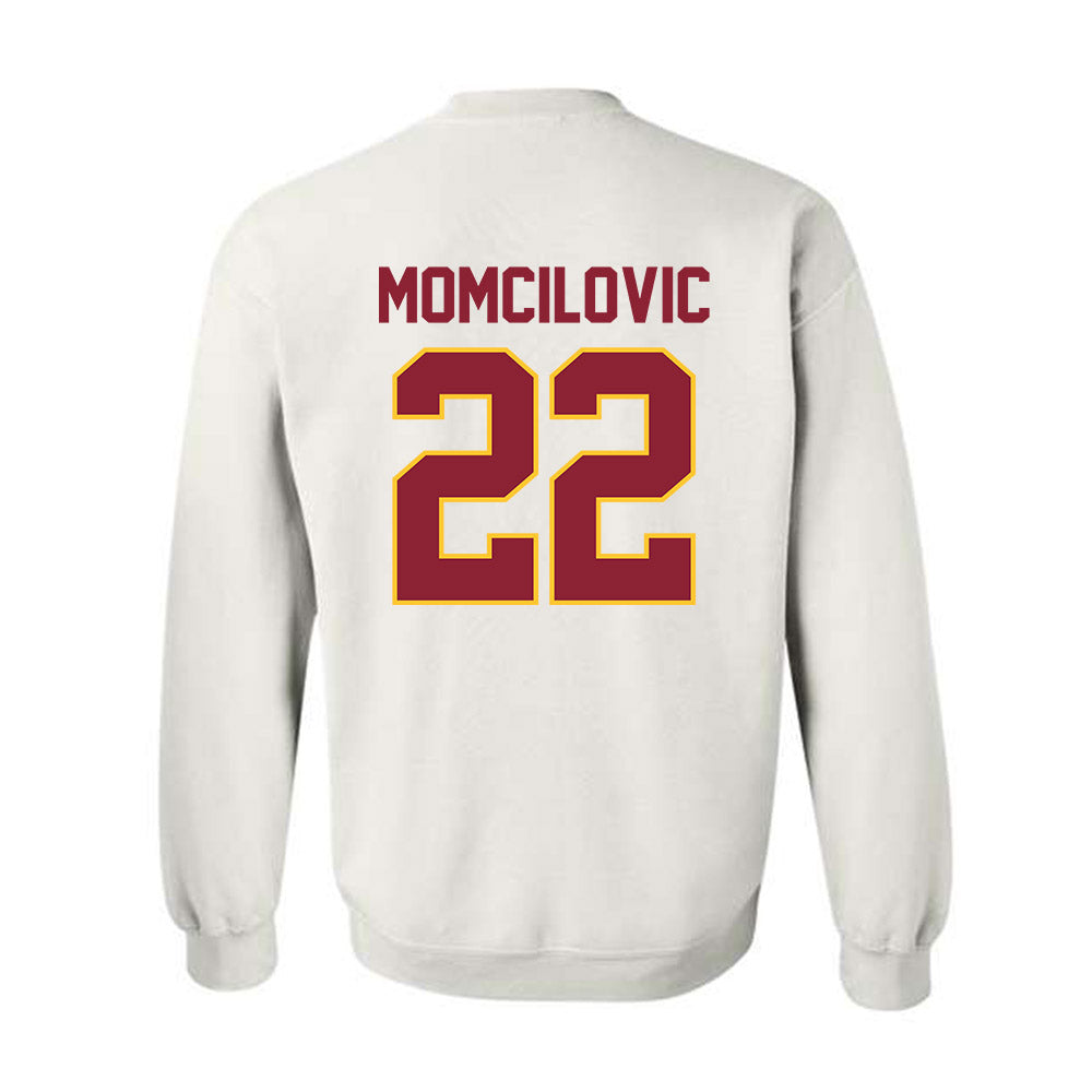 Iowa State - NCAA Men's Basketball : Milan Momcilovic - Classic Shersey Crewneck Sweatshirt-1