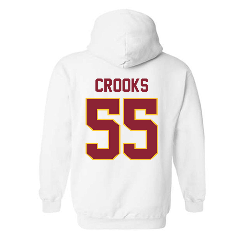 Iowa State - NCAA Women's Basketball : Audi Crooks - Classic Shersey Hooded Sweatshirt-1