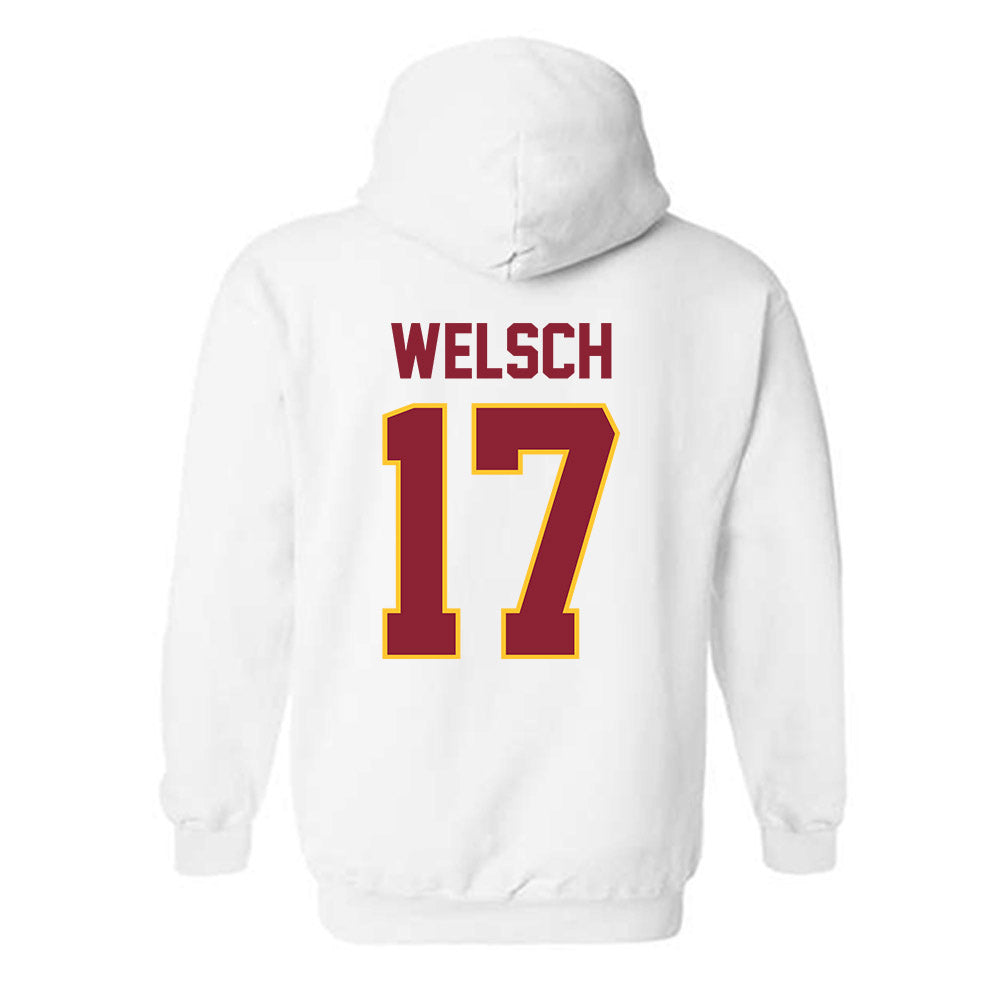 Iowa State - NCAA Football : Connor Welsch - Classic Shersey Hooded Sweatshirt-1
