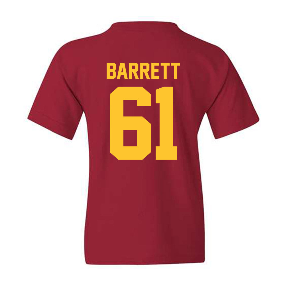 Iowa State - NCAA Football : Dylan Barrett - Classic Shersey Youth T-Shirt