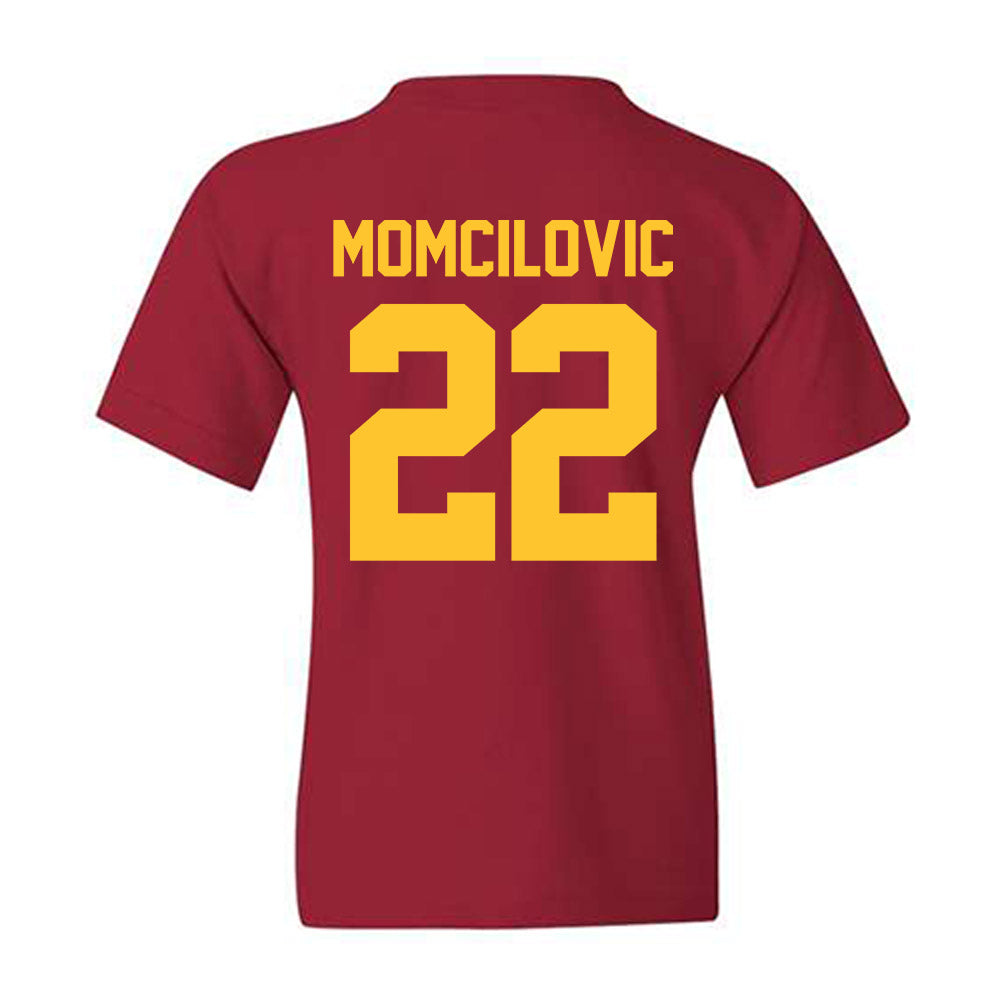 Iowa State - NCAA Men's Basketball : Milan Momcilovic - Classic Shersey Youth T-Shirt-1