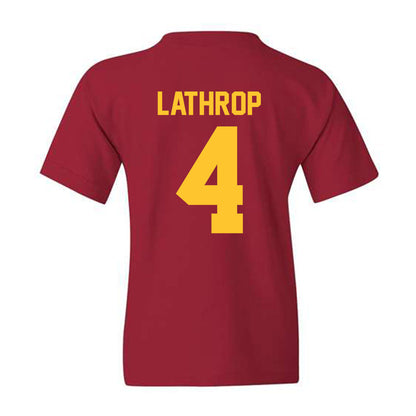 Iowa State - NCAA Men's Track & Field : Chase Lathrop - Classic Shersey Youth T-Shirt