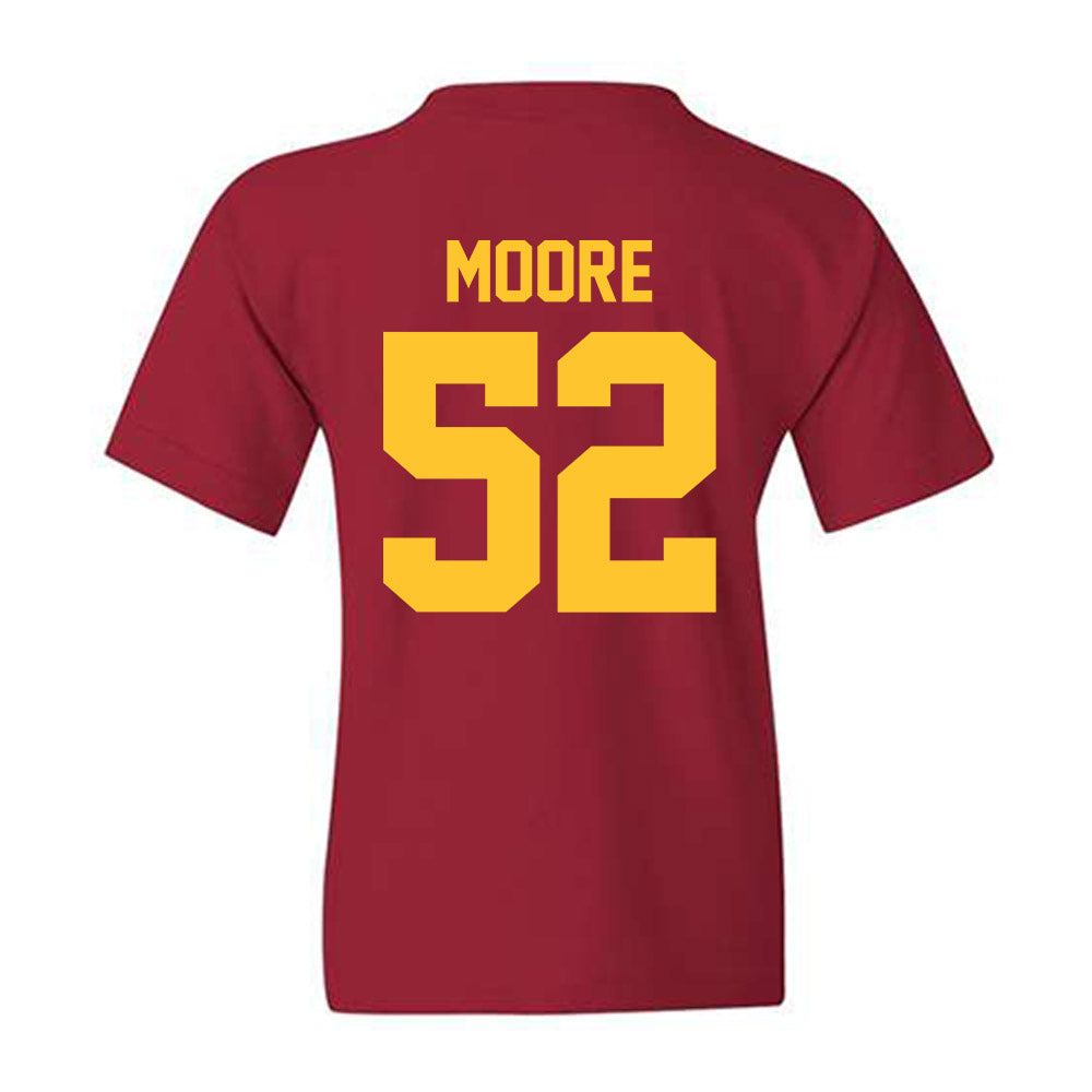Iowa State - NCAA Football : Kamori Moore - Classic Shersey Youth T-Shirt-1