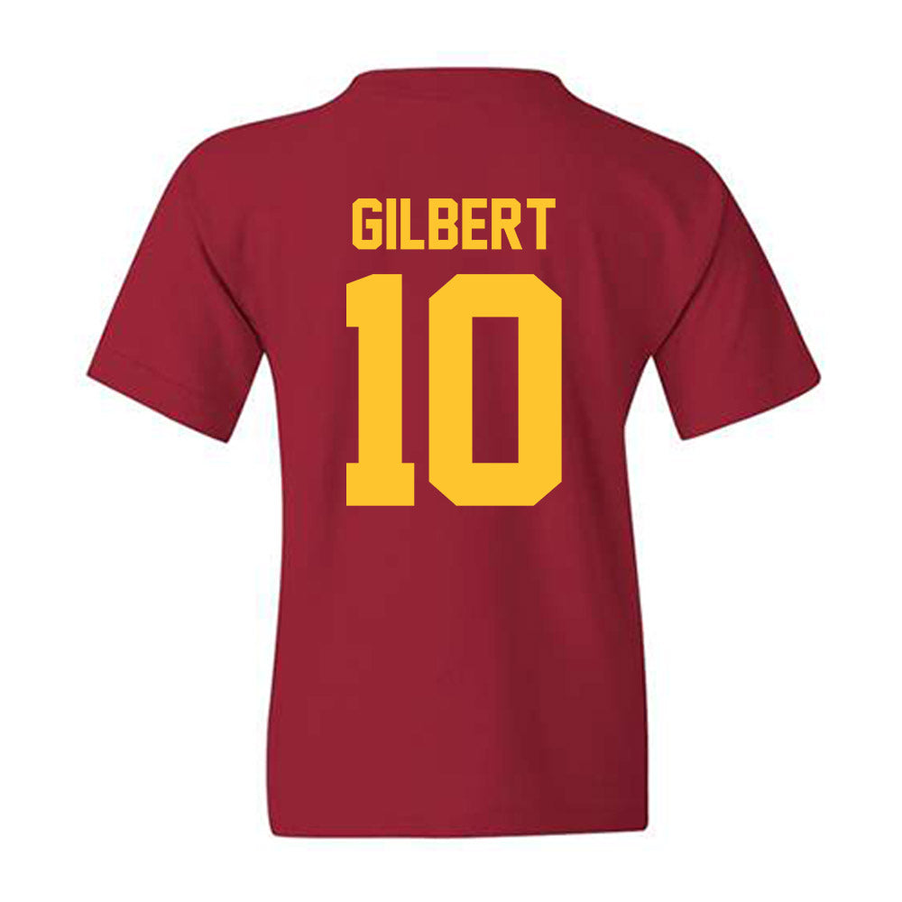 Iowa State - NCAA Men's Basketball : Keshon Gilbert - Classic Shersey Youth T-Shirt-1