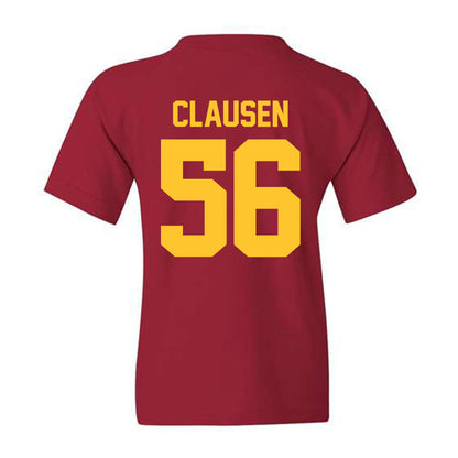 Iowa State - NCAA Football : Drew Clausen - Classic Shersey Youth T-Shirt