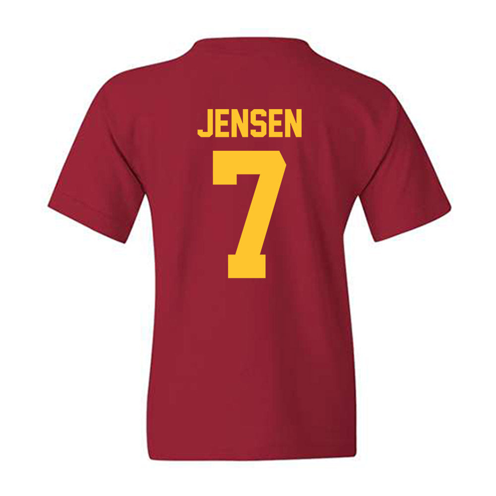 Iowa State - NCAA Women's Basketball : Freya Jensen - Classic Shersey Youth T-Shirt-1