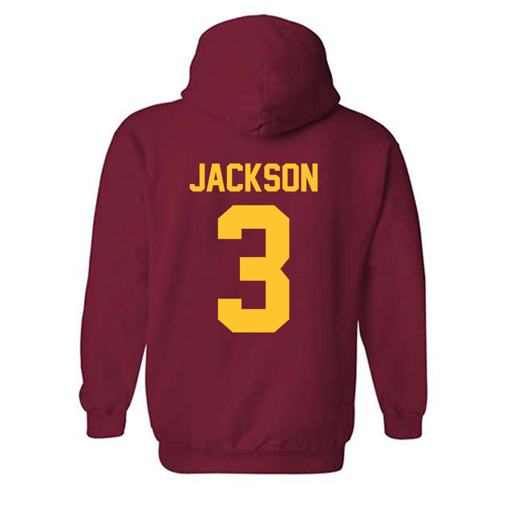 Iowa State - NCAA Women's Volleyball : Tierney Jackson - Classic Shersey Hooded Sweatshirt-1