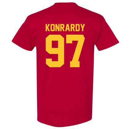 Iowa State - NCAA Football : Kyle Konrardy - Classic Shersey T-Shirt