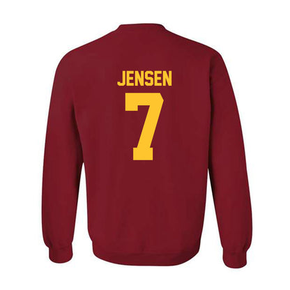 Iowa State - NCAA Women's Basketball : Freya Jensen - Classic Shersey Crewneck Sweatshirt-1