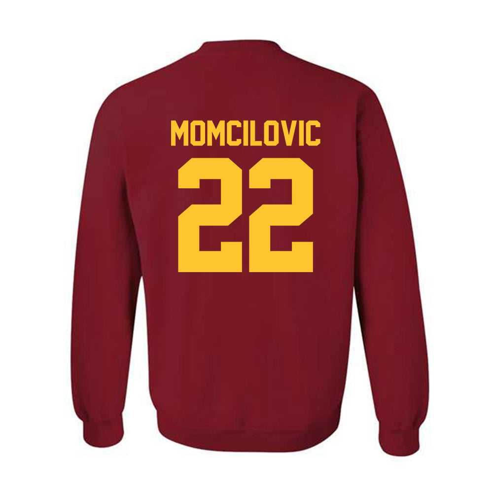 Iowa State - NCAA Men's Basketball : Milan Momcilovic - Classic Shersey Crewneck Sweatshirt-1