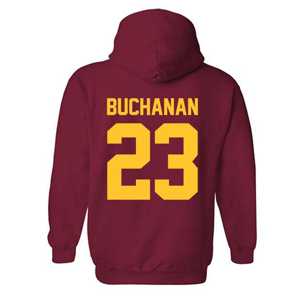 Iowa State - NCAA Men's Basketball : Blake Buchanan - Classic Shersey Hooded Sweatshirt-1