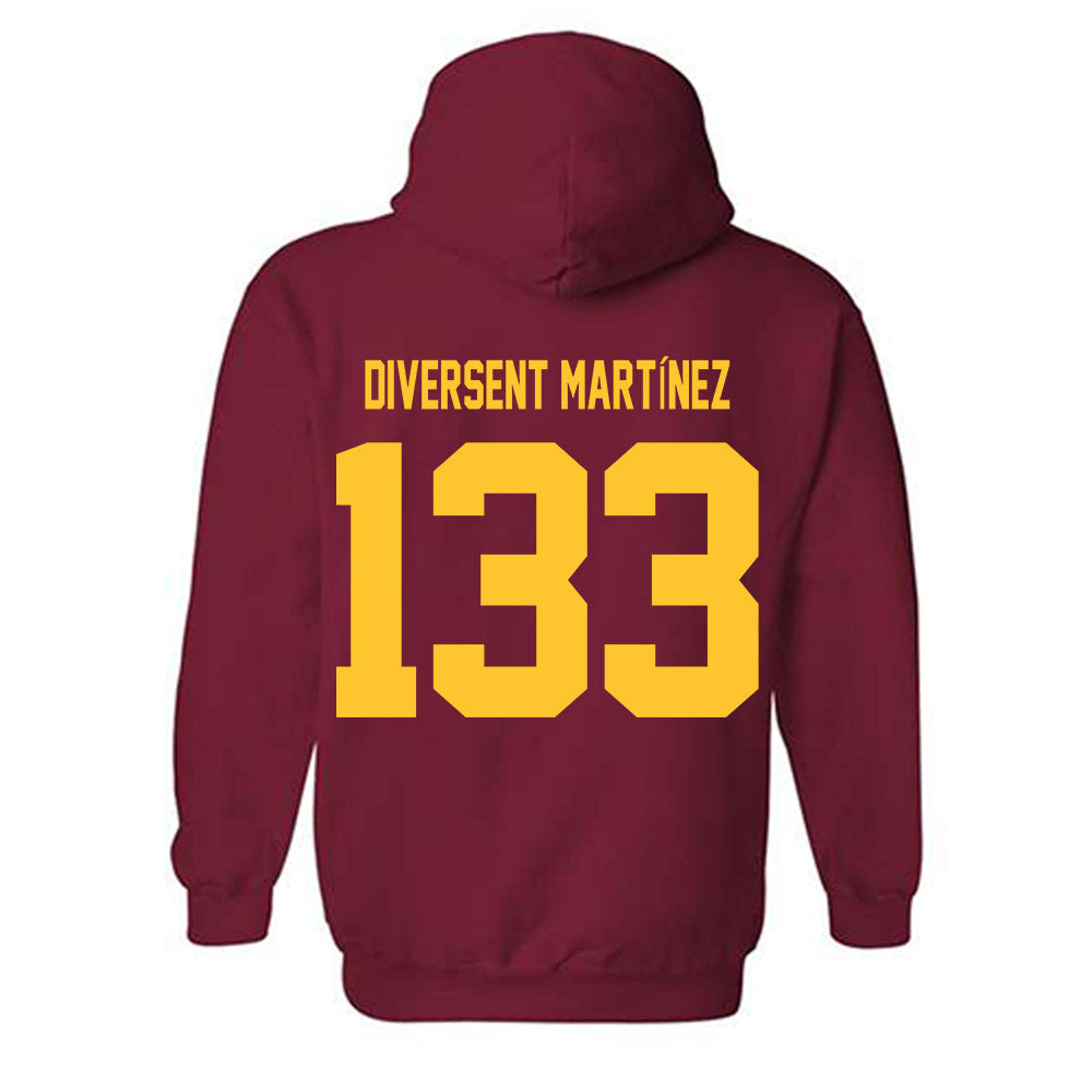Iowa State - NCAA Wrestling : Osmany Diversent Martínez - Classic Shersey Hooded Sweatshirt-1