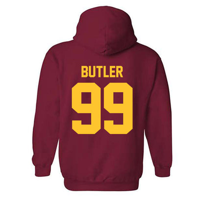Iowa State - NCAA Football : Cannon Butler - Classic Shersey Hooded Sweatshirt-1
