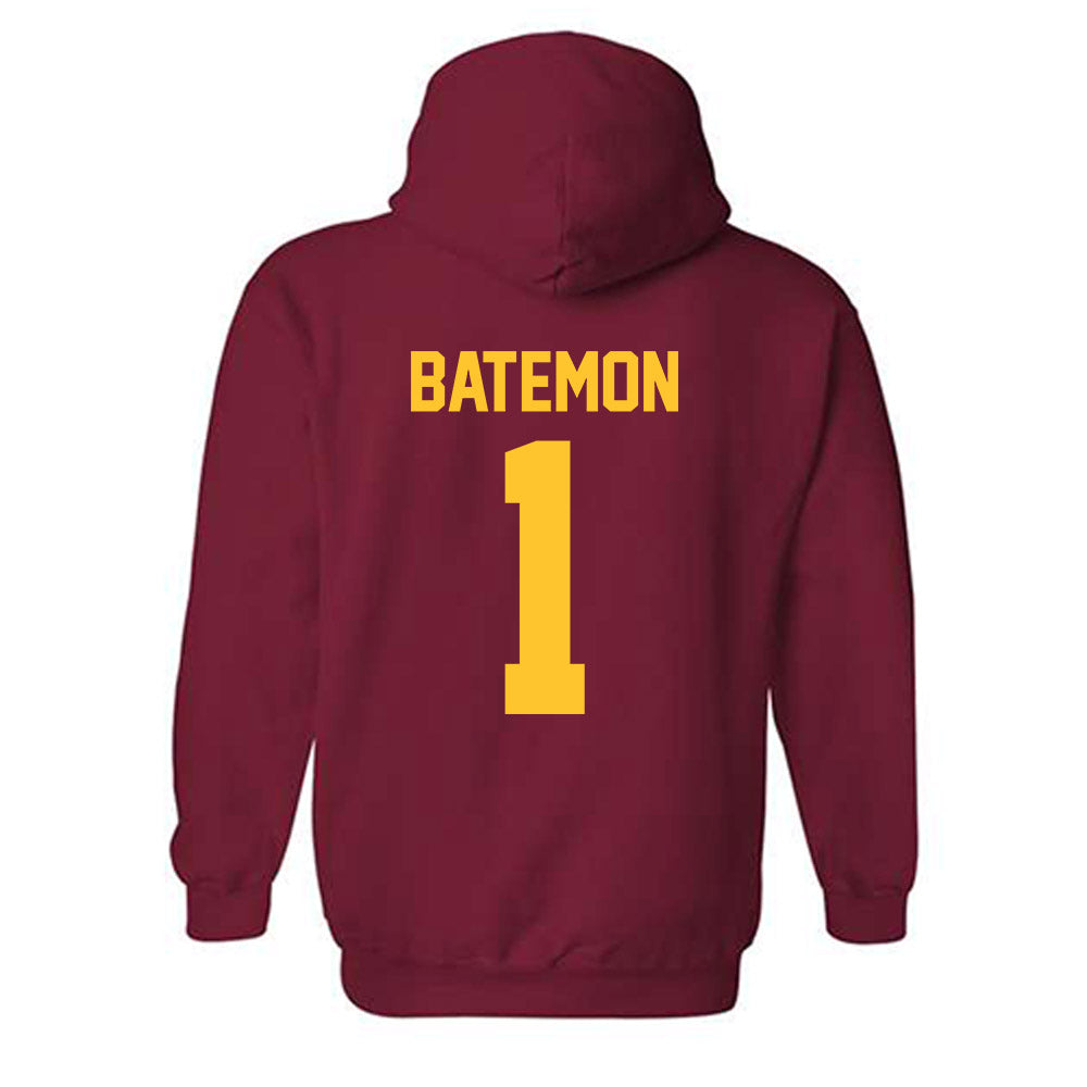 Iowa State - NCAA Men's Basketball : Jamarion Batemon - Classic Shersey Hooded Sweatshirt-1