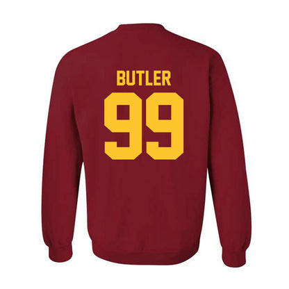 Iowa State - NCAA Football : Cannon Butler - Classic Shersey Crewneck Sweatshirt-1