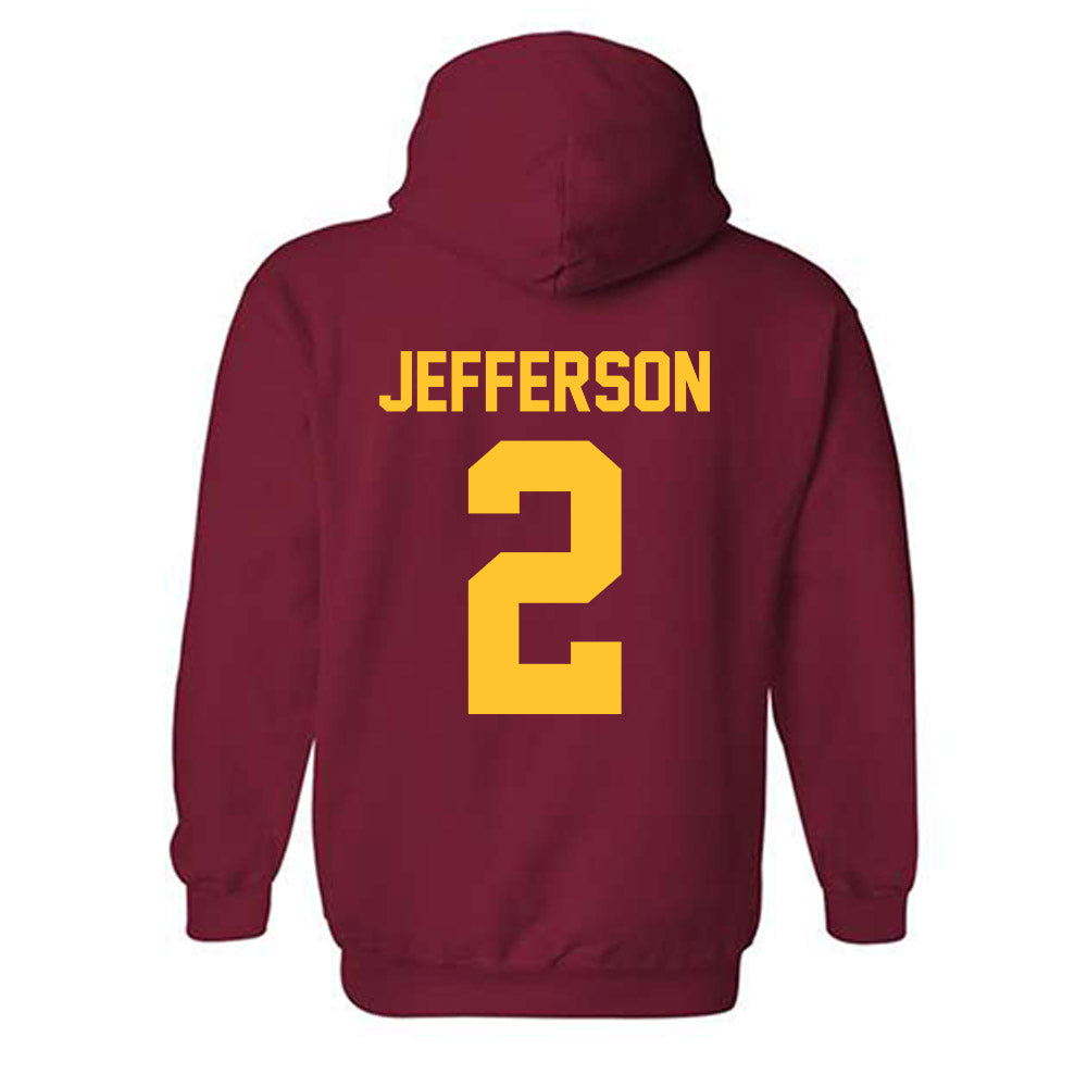 Iowa State - NCAA Men's Basketball : Joshua Jefferson - Classic Shersey Hooded Sweatshirt