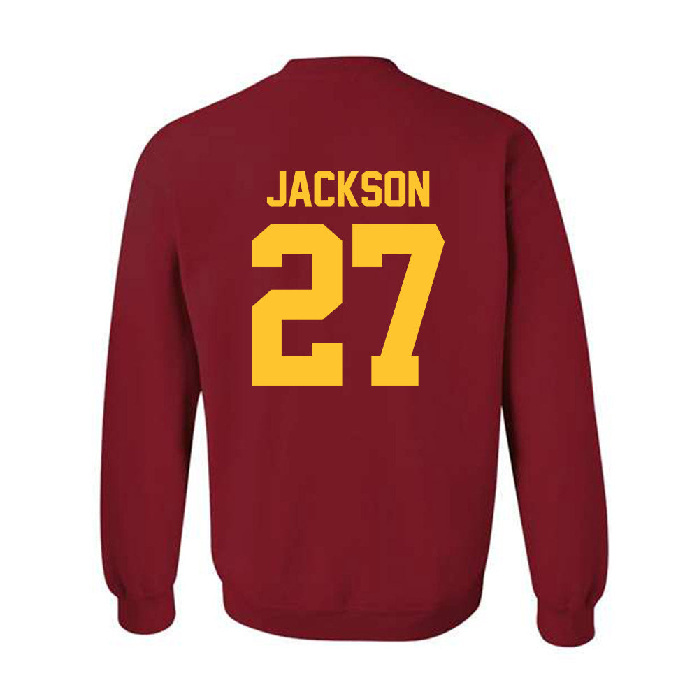Iowa State - NCAA Football : Jayden Jackson - Classic Shersey Crewneck Sweatshirt-1