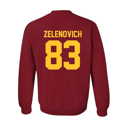 Iowa State - NCAA Football : Sam Zelenovich - Classic Shersey Crewneck Sweatshirt-1