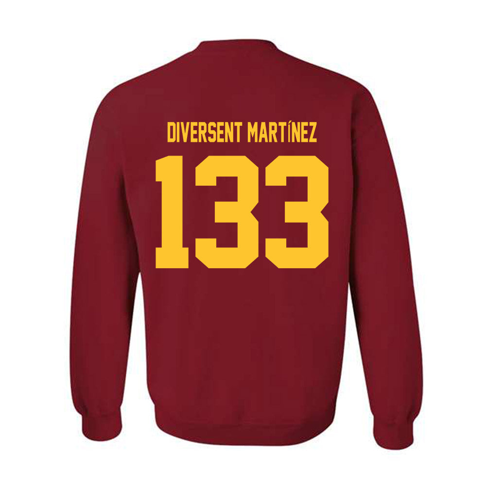 Iowa State - NCAA Wrestling : Osmany Diversent Martínez - Classic Shersey Crewneck Sweatshirt-1