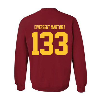 Iowa State - NCAA Wrestling : Osmany Diversent Martínez - Classic Shersey Crewneck Sweatshirt-1