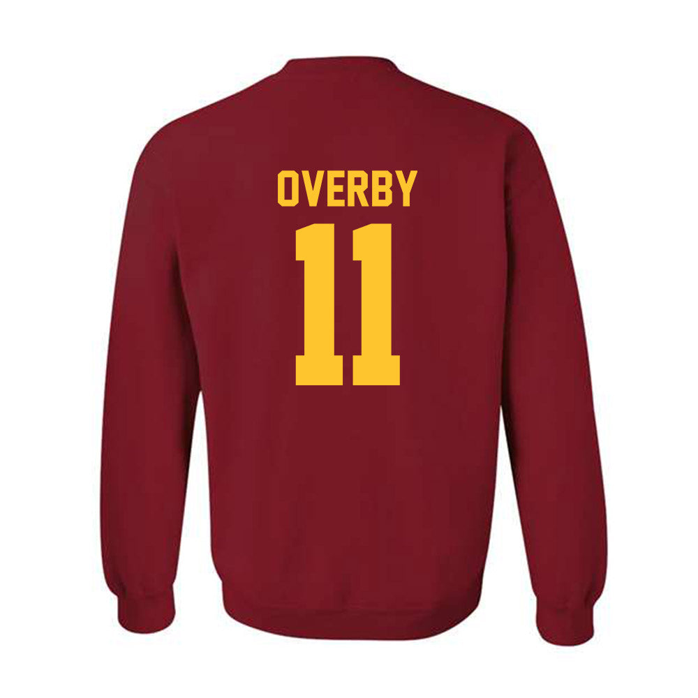 Iowa State - NCAA Football : Dominic Overby - Classic Shersey Crewneck Sweatshirt-1
