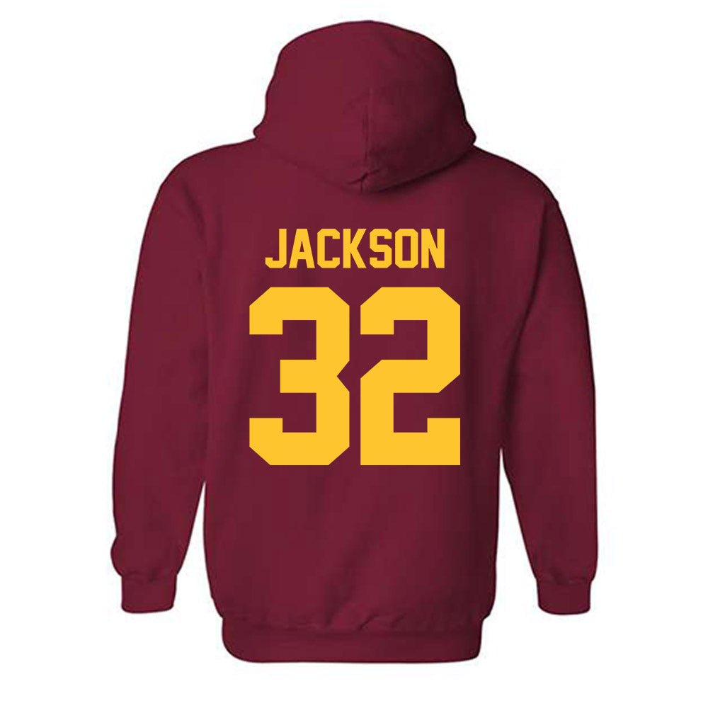 Iowa State - NCAA Football : Angelo Jackson - Classic Shersey Hooded Sweatshirt-1