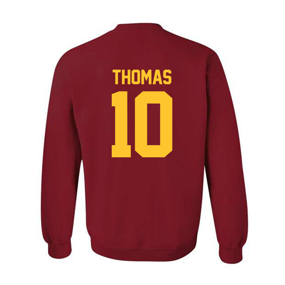 Iowa State - NCAA Women's Soccer : Sophia Thomas - Classic Shersey Crewneck Sweatshirt-1