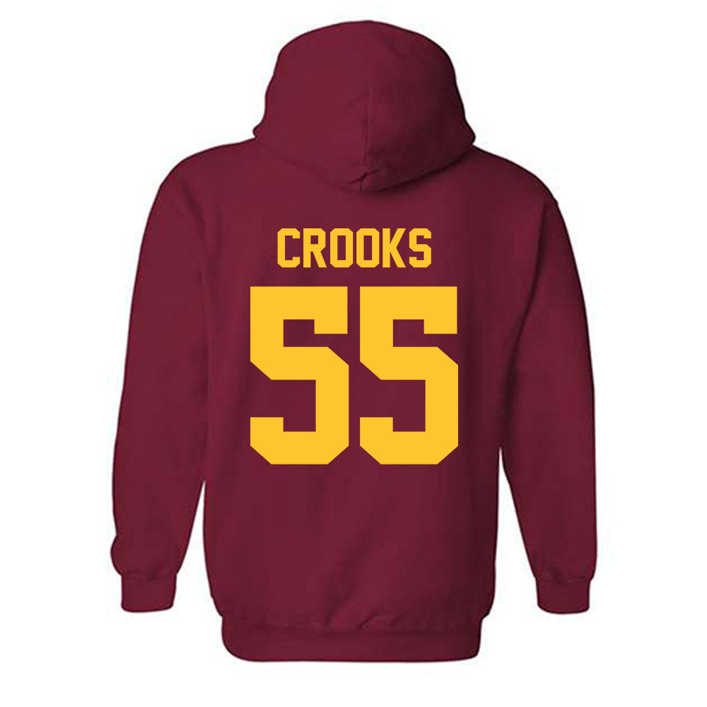 Iowa State - NCAA Women's Basketball : Audi Crooks - Classic Shersey Hooded Sweatshirt-1