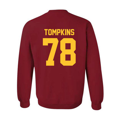 Iowa State - NCAA Football : Will Tompkins - Classic Shersey Crewneck Sweatshirt-1