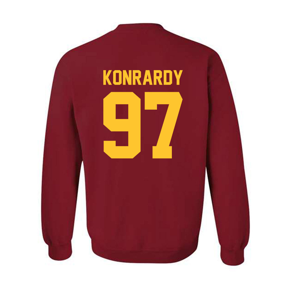 Iowa State - NCAA Football : Kyle Konrardy - Classic Shersey Crewneck Sweatshirt