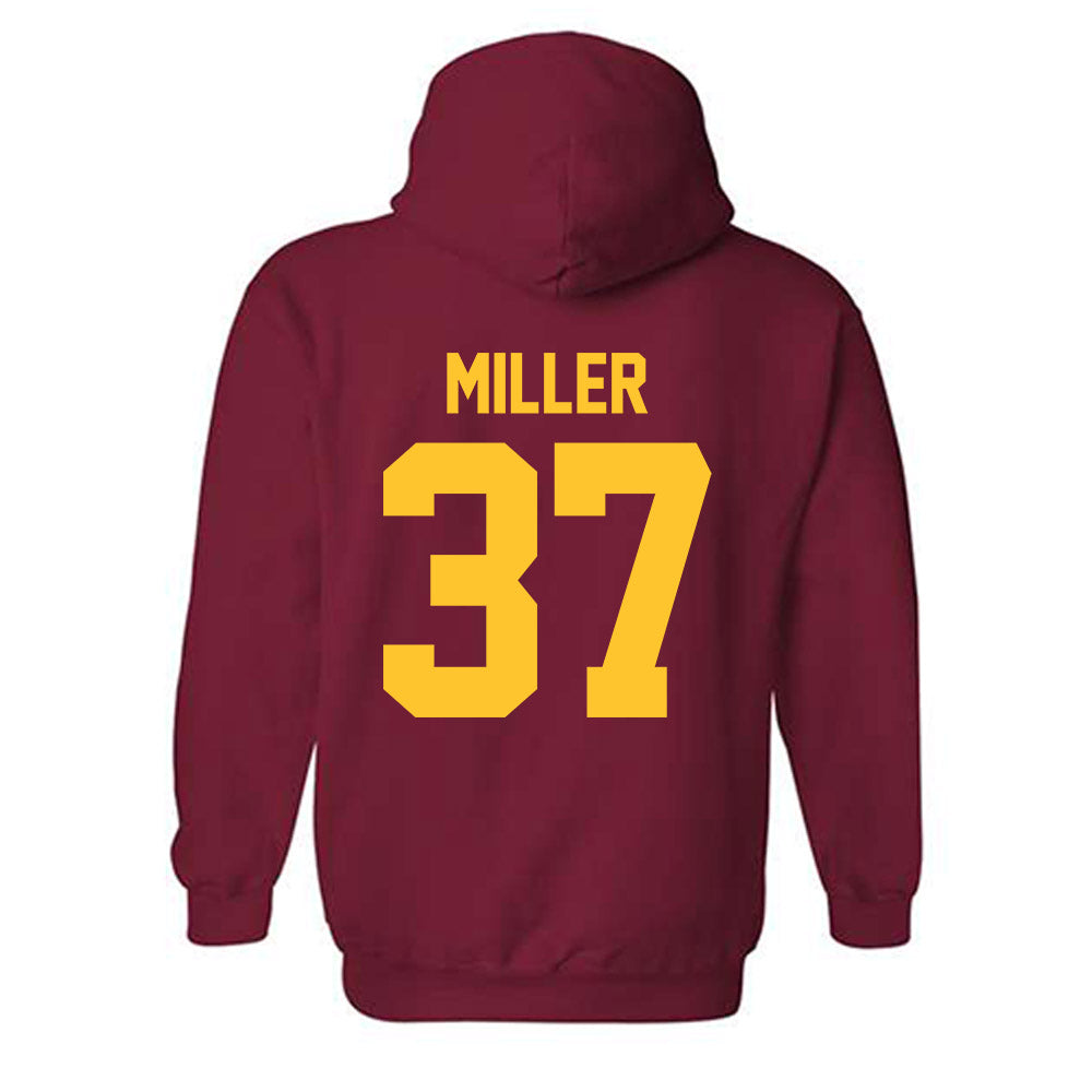 Iowa State - NCAA Football : Easton Miller - Classic Shersey Hooded Sweatshirt