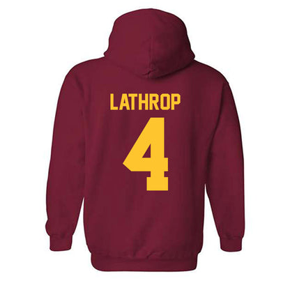 Iowa State - NCAA Men's Track & Field : Chase Lathrop - Classic Shersey Hooded Sweatshirt