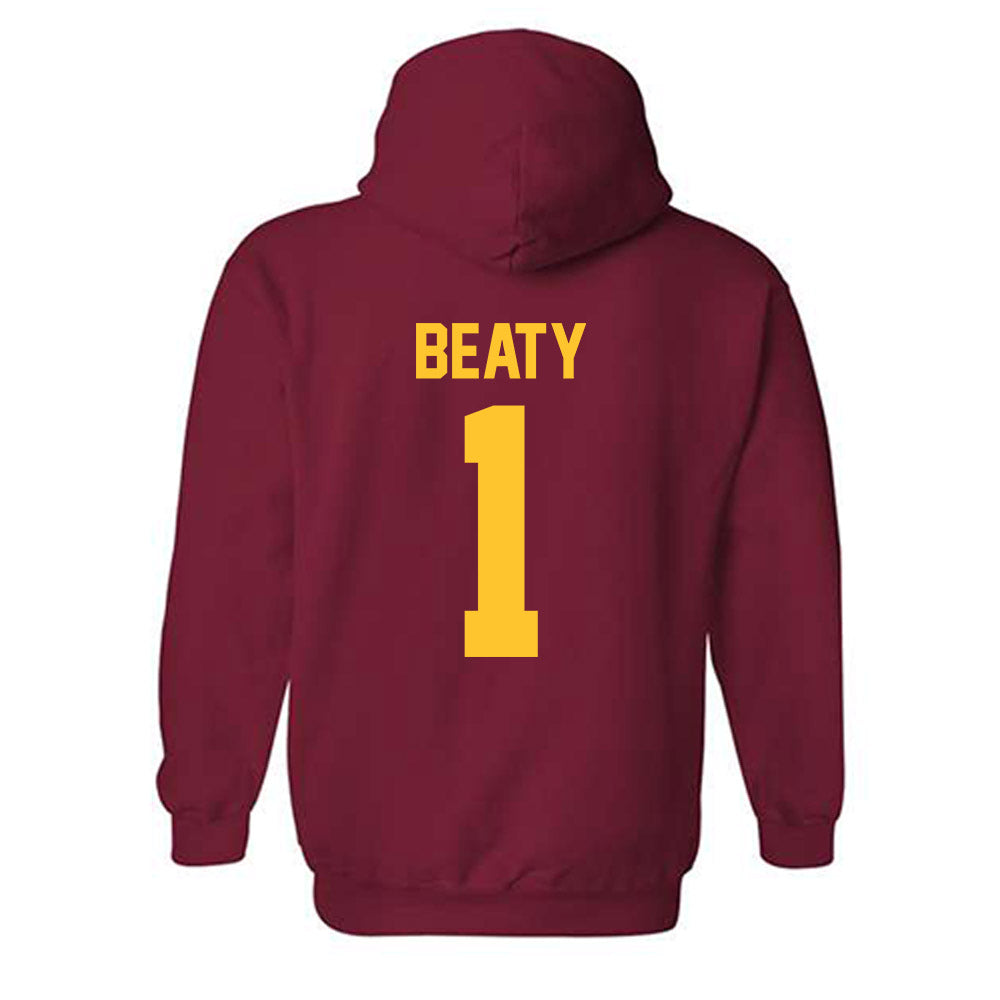 Iowa State - NCAA Women's Basketball : Reese Beaty - Classic Shersey Hooded Sweatshirt-1