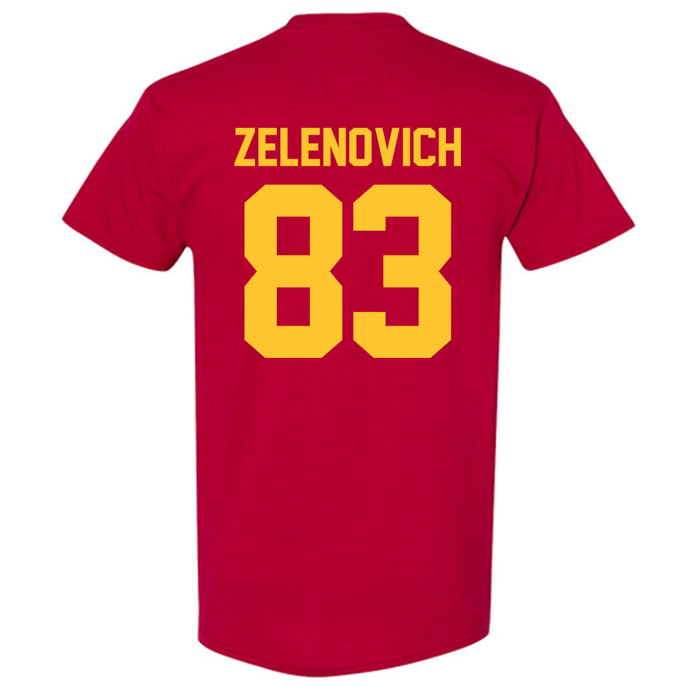 Iowa State - NCAA Football : Sam Zelenovich - Classic Shersey T-Shirt-1