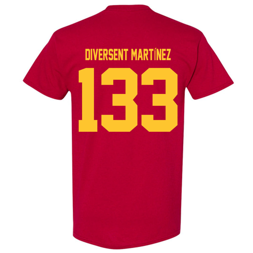Iowa State - NCAA Wrestling : Osmany Diversent Martínez - Classic Shersey T-Shirt-1