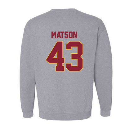 Iowa State - NCAA Football : Caden Matson - Classic Shersey Crewneck Sweatshirt