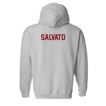 Iowa State - NCAA Women's Swimming & Diving : Sofia Salvato - Classic Shersey Hooded Sweatshirt-1